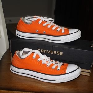 Orange Converse Sneakers